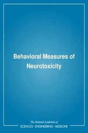 Behavioral Measures of Neurotoxicity Doc