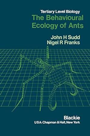 Behavioural Ecology of Ants 1st Edition PDF