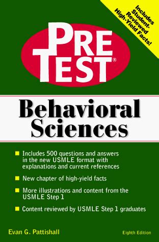 Behavioural Science Pretest Self Assessment and Review Epub