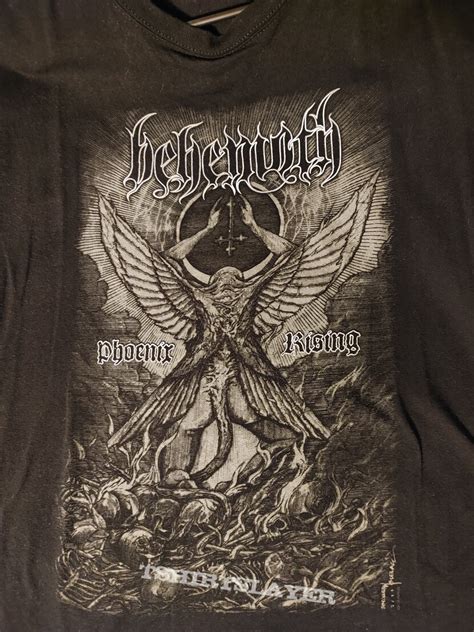 Behemoth Tour Shirt: Demonic Fashion for Blackened Souls