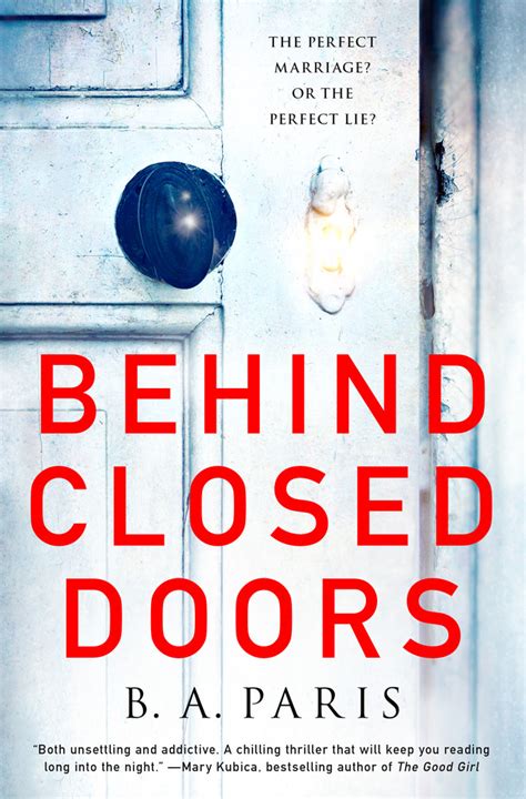Behind Closed Doors A Novel Epub