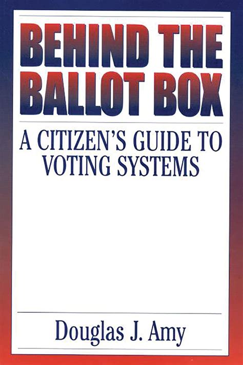 Behind The Ballot Box A Citizen& PDF