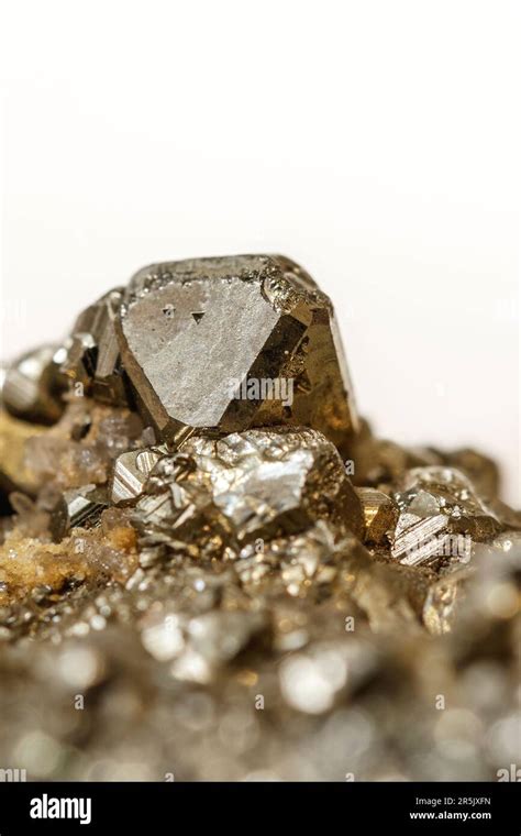 Behold the Enchanting World of Colorful Pyrite: A Kaleidoscope of Golden Hues