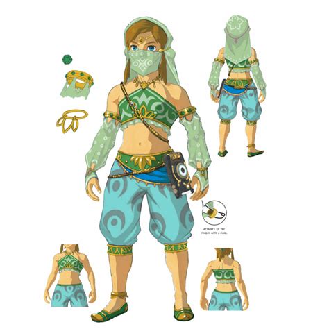 Behold the Legendary Gerudo Link Outfit: A Guide to Unlocking its Secrets