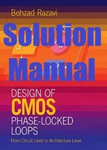 Behzad Razavi Cmos Solution Manual PDF