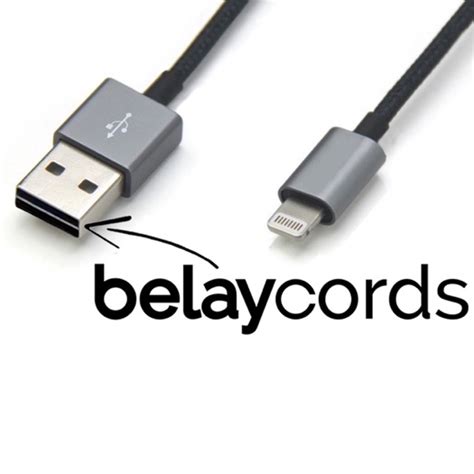 BelayCords Lightning Connector Reversible Certified Reader