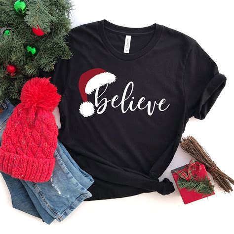 Believe Christmas Shirt: Capture the Joy of the Season with Stylish Apparel