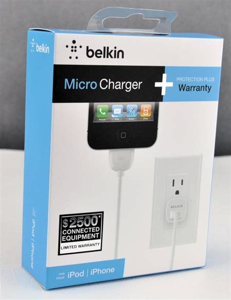 Belkin Charger 4 Foot 30 Pin iPhone Reader