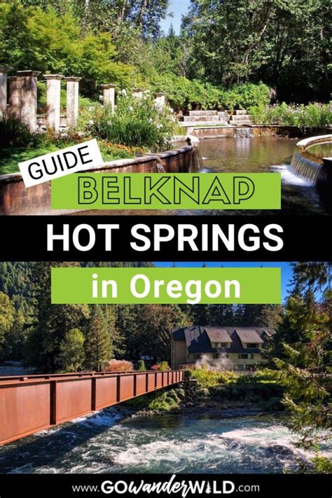 Belknap Hot Springs Map: An Immersive Guide to Oregon's Natural Wonder