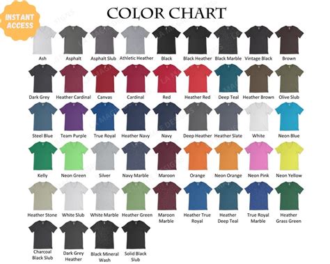 Bella Canvas T-Shirt Colors: Unveiling a Spectrum of Possibilities