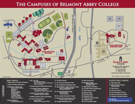 Belmont Abbey Map: Explore the Architectural Marvel