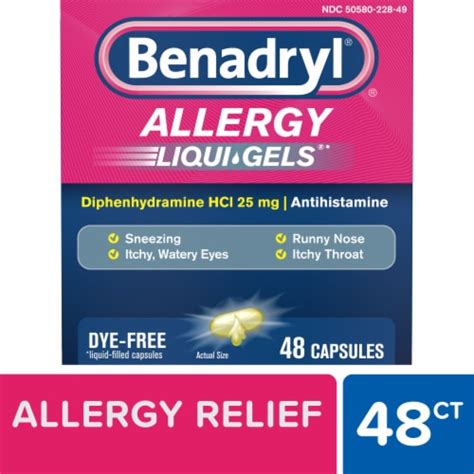 Benadryl Gel Caps: The Ultimate Guide to Combatting Allergies and Motion Sickness