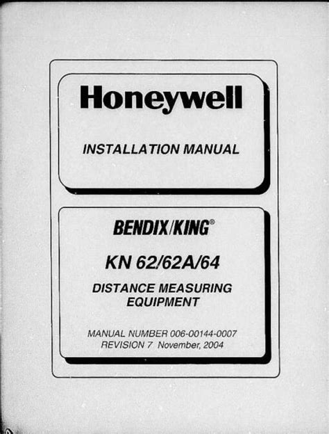 Bendix King Kn 64 Maintenance Manual Ebook Kindle Editon