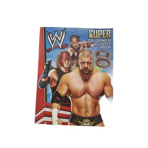 Bendon Wwe Super Coloring Book Kane