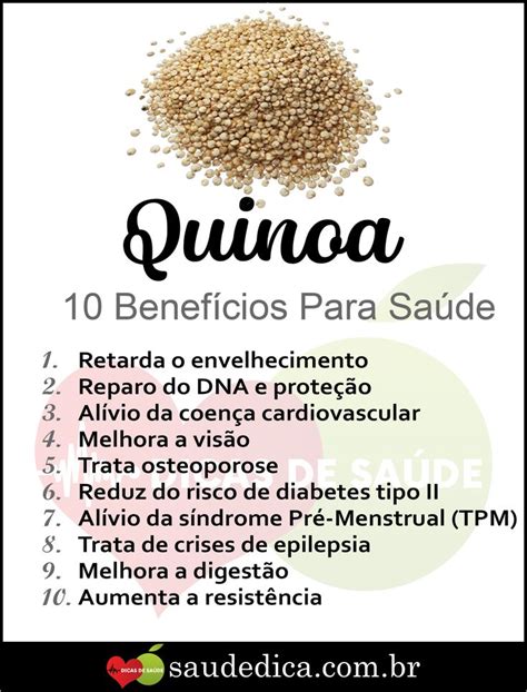 Benefícios da Quinoa para a Saúde: