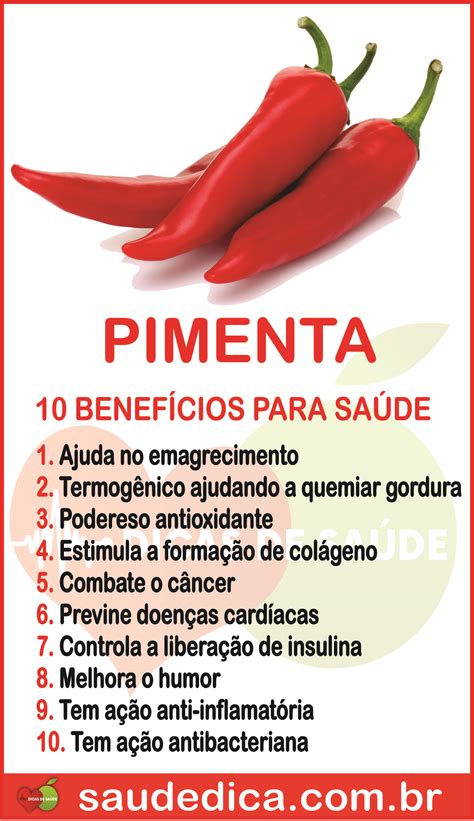 Benefícios das Pimentas