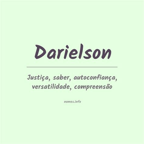 Benefícios do Darielson