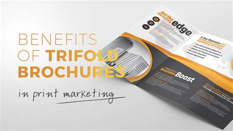 Benefits Of Tri Fold Brochures For Product Catalogs