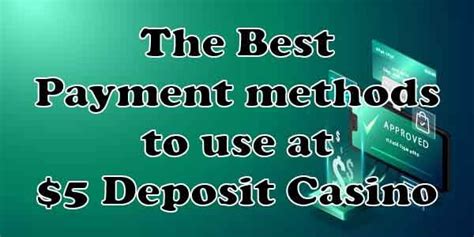 Benefits of $5 Deposit Casinos
