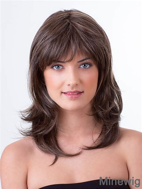 Benefits of 12" Monofilament Remy Human Hair Brown Women Bob Wigs