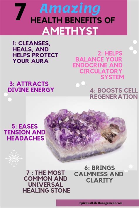 Benefits of Amethyst: