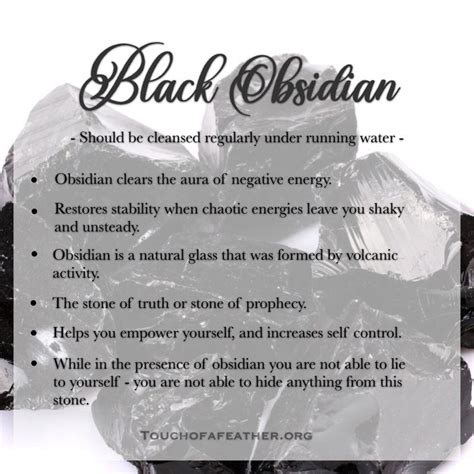 Benefits of Black Obsidian