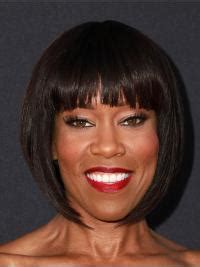 Benefits of Bobs Straight Chin Length Black Capless Regina King Wigs