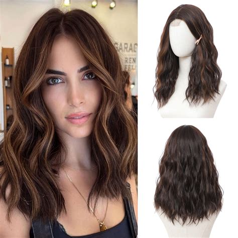 Benefits of Brown Wavy Synthetic Medium Wigs