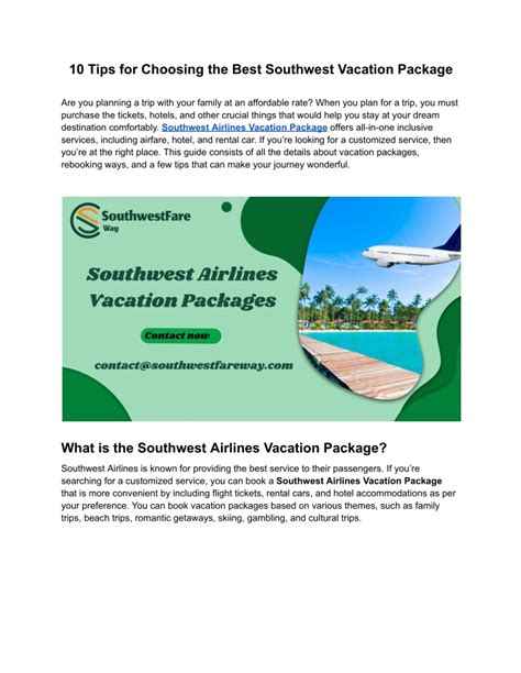 Benefits of Choosing Southwest for Your Hawaiian Adventure