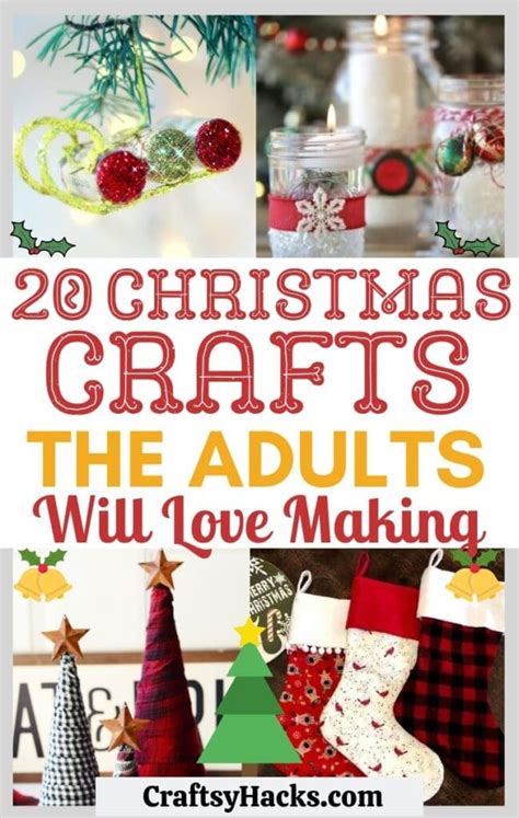 Benefits of Christmas Crafts for Adults