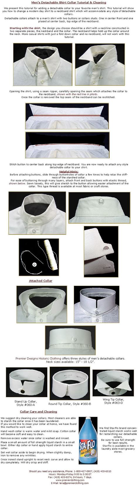 Benefits of Detachable Collar Shirts