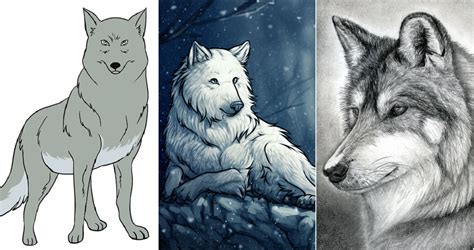 Benefits of Drawing Wolves