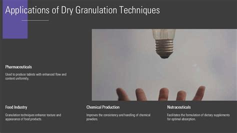 Benefits of Dry Granulation