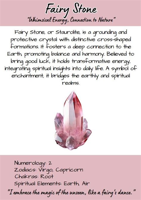 Benefits of Fairy Stone Crystal