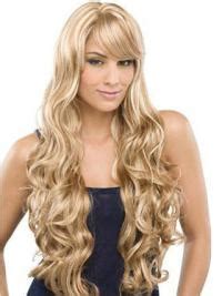 Benefits of Flexibility Remy Human Hair Blonde Wavy Long Wigs