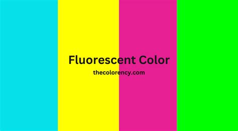 Benefits of Fluorescent Colors