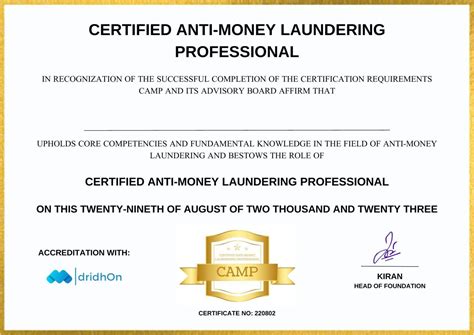 Benefits of Free AML KYC Certification