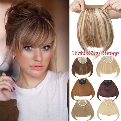 Benefits of Fringe Bangs Hair Extensions