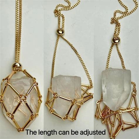 Benefits of Gem Holder Necklaces: