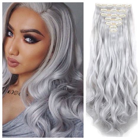 Benefits of Grey Color Hair Extensions