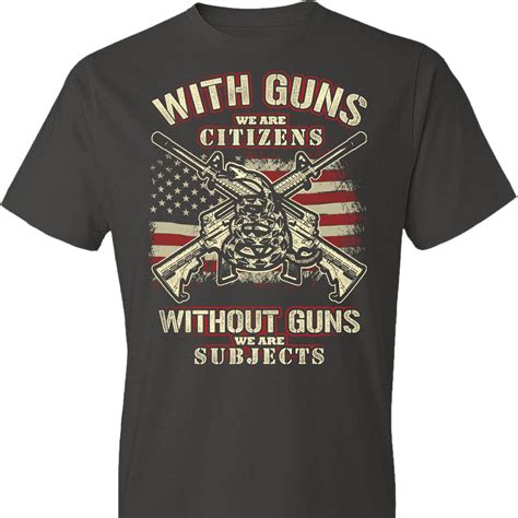 Benefits of Guns T-shirts: