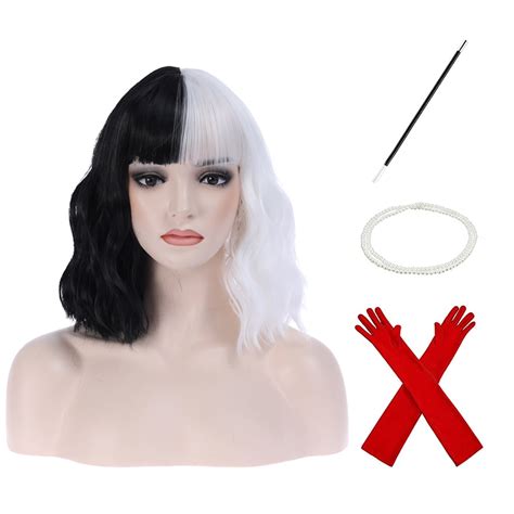 Benefits of Half Black and White Wigs