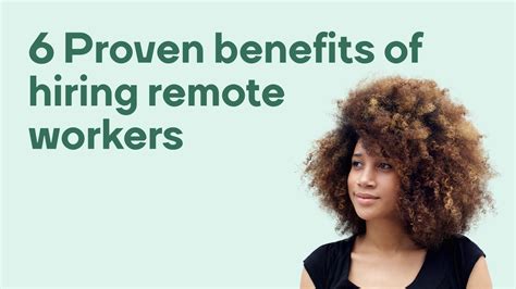 Benefits of Hiring Remote Workers