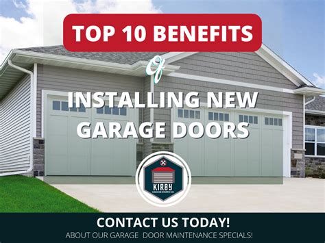 Benefits of Installing a Garage Door