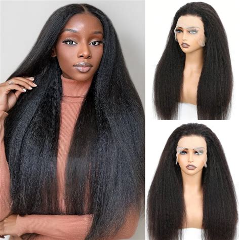 Benefits of Kinky Straight Human Hair Wigs