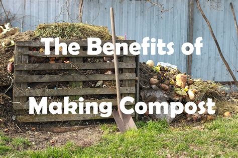 Benefits of Making Compost