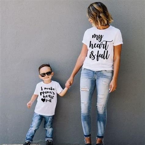 Benefits of Matching Shirts for Mother and Son