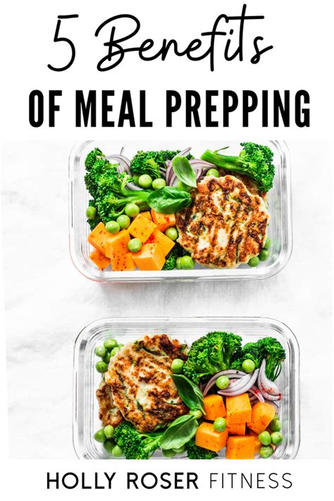 Benefits of Meal Prepping