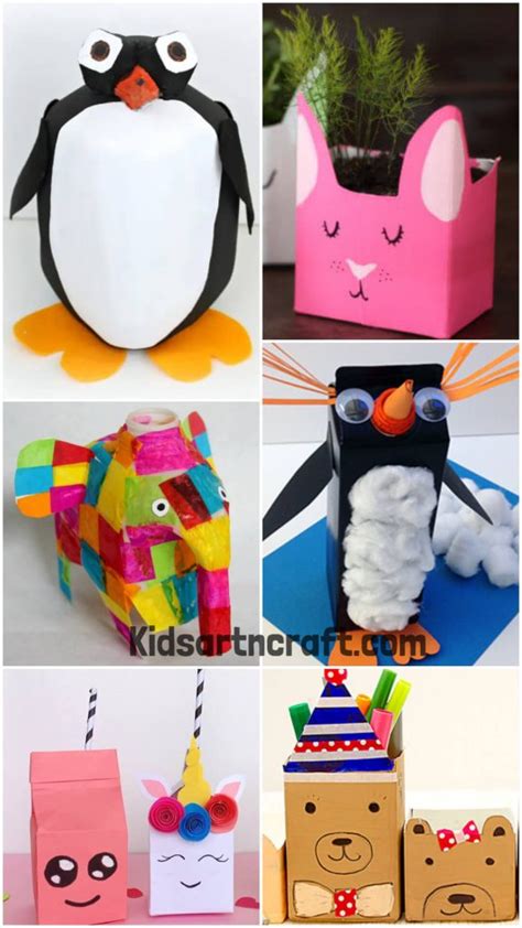 Benefits of Milk Carton Animal Crafts in Education