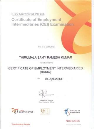 Benefits of Obtaining an NTUC Learning Hub Certificate